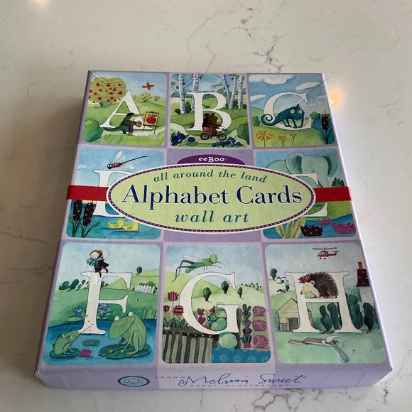Eeboo All Around the Land Alphabet cards - Picture 1 of 4